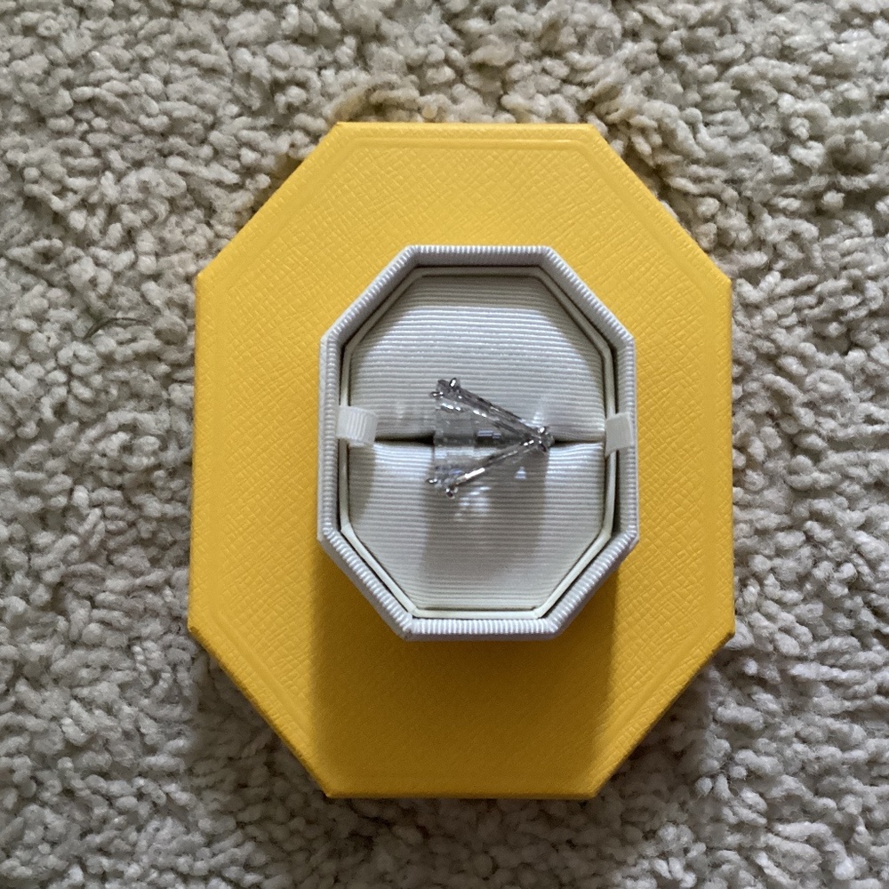 Swarovski Mesmera cocktail ring size 55 EUR / 7 USA - Picture 4 of 4